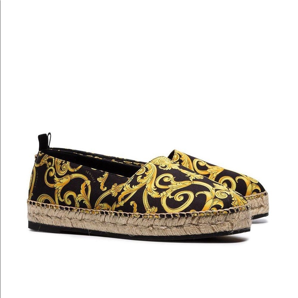 Versace Tribute Barocco / Baroque Espadrilles